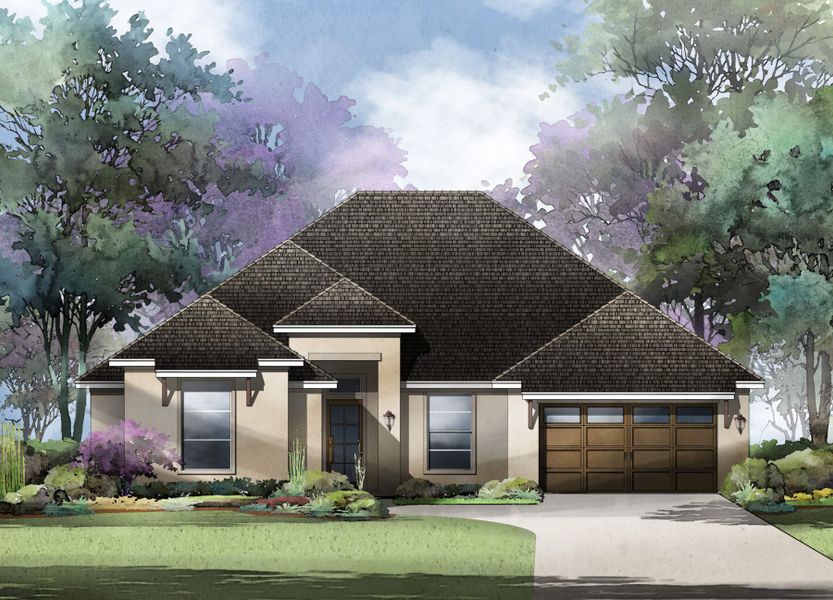 Charleston Floor Plan in The Colony, Bastrop TX | Sitterle Homes Charleston Floor Plan in The Colony, Bastrop TX | Sitterle Homes