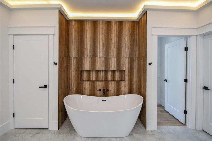 Furnished interior view inside a new home in , Hoschton (Image 33).