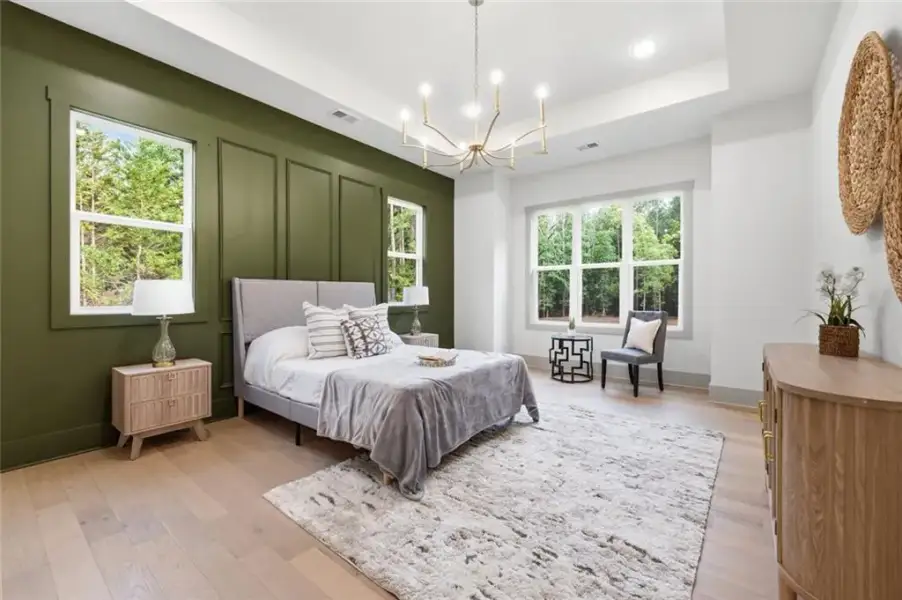 Furnished interior view inside a new home in , Hull (Image 13).