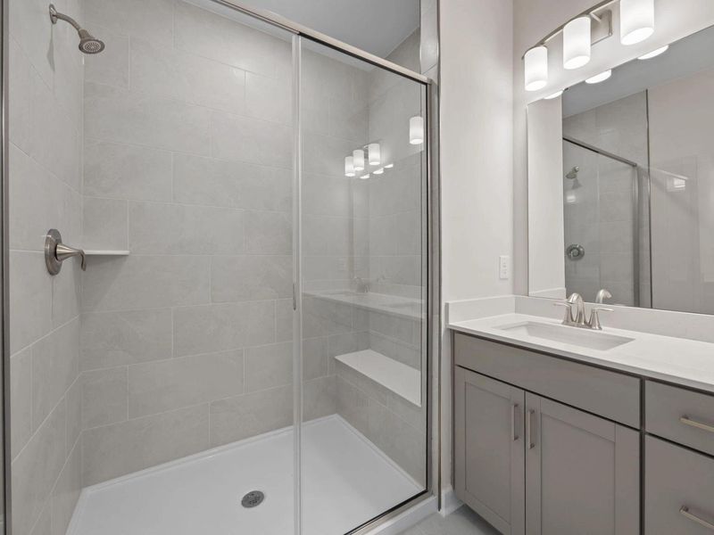 Furnished interior view inside a new home in Forestville Yard, Knightdale (Image 10).