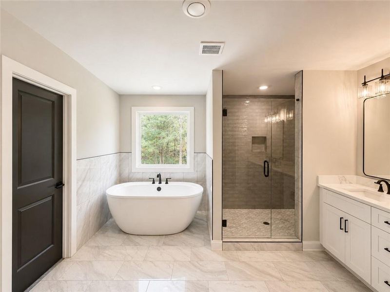 Furnished interior view inside a new home in , Loganville (Image 5).