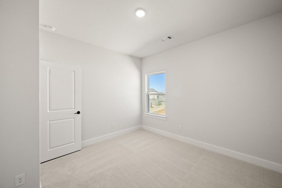 Spacious, unfurnished interior of a new home in Terrace Collection at Harvest, Argyle (Image 24).