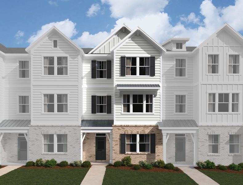 Representative exterior photo of a completed home built from the Saluda by Ashton Woods in Village Club at Wescott, Summerville, SC (Image 39). Representative exterior photo of a completed home built from the Saluda by Ashton Woods in Village Club at Wescott, Summerville, SC (Image 39).