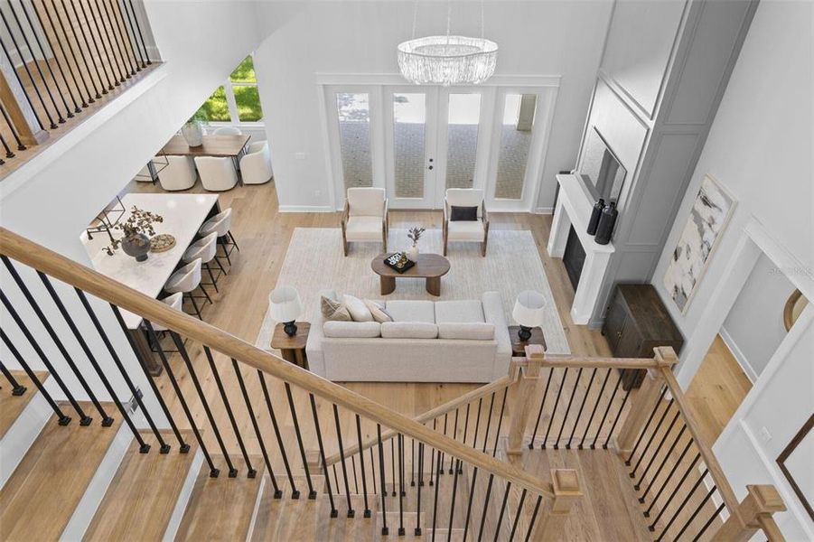 Furnished interior view inside a new home in , Tampa (Image 30).