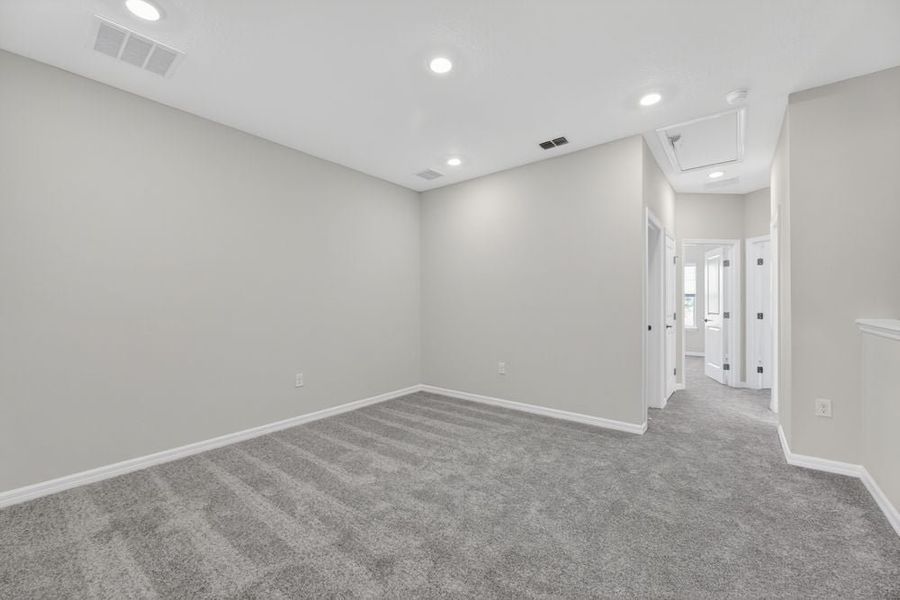 Spacious, unfurnished interior of a new home in Cherry Elm at SilverLeaf, St. Augustine (Image 24). Spacious, unfurnished interior of a new home in Cherry Elm at SilverLeaf, St. Augustine (Image 24).