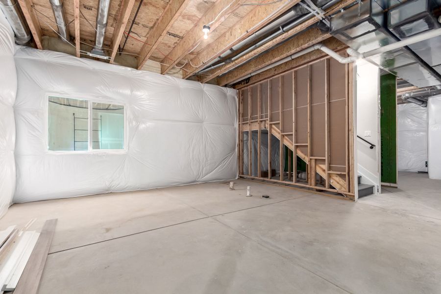 In-progress construction of a new home in West Grange, Longmont, CO (Image 53).