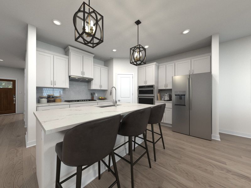 Furnished interior view inside a new home in Mansker Farms - Bronze Series, Hendersonville (Image 3). Furnished interior view inside a new home in Mansker Farms - Bronze Series, Hendersonville (Image 3).