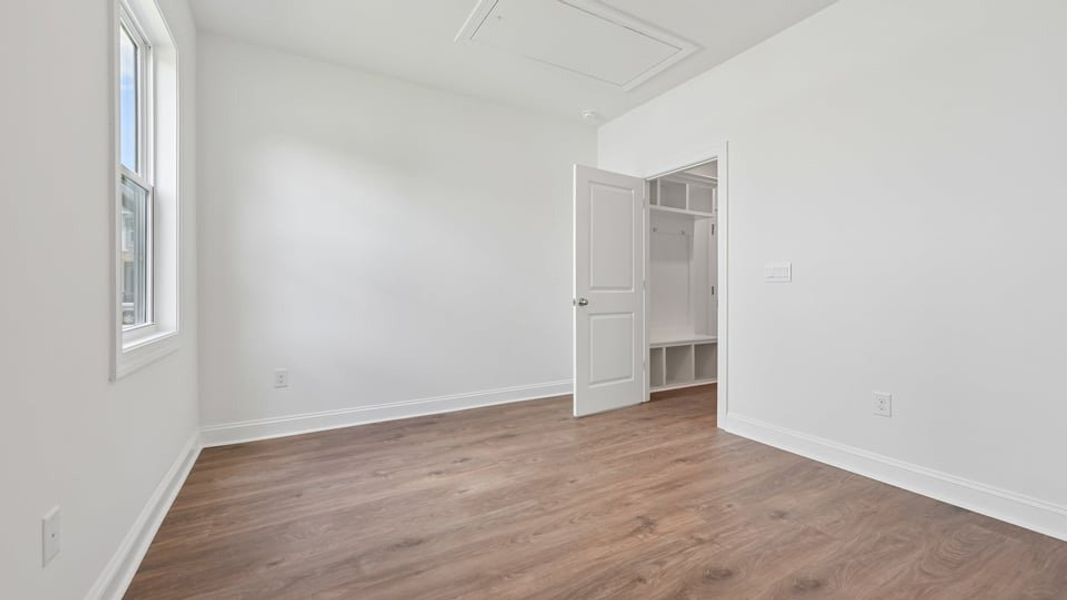 Representative unfurnished interior of a home built from the Sophie by D.R. Horton in The Manors at Haywood Glen, Knightdale (Image 31). Representative unfurnished interior of a home built from the Sophie by D.R. Horton in The Manors at Haywood Glen, Knightdale (Image 31).