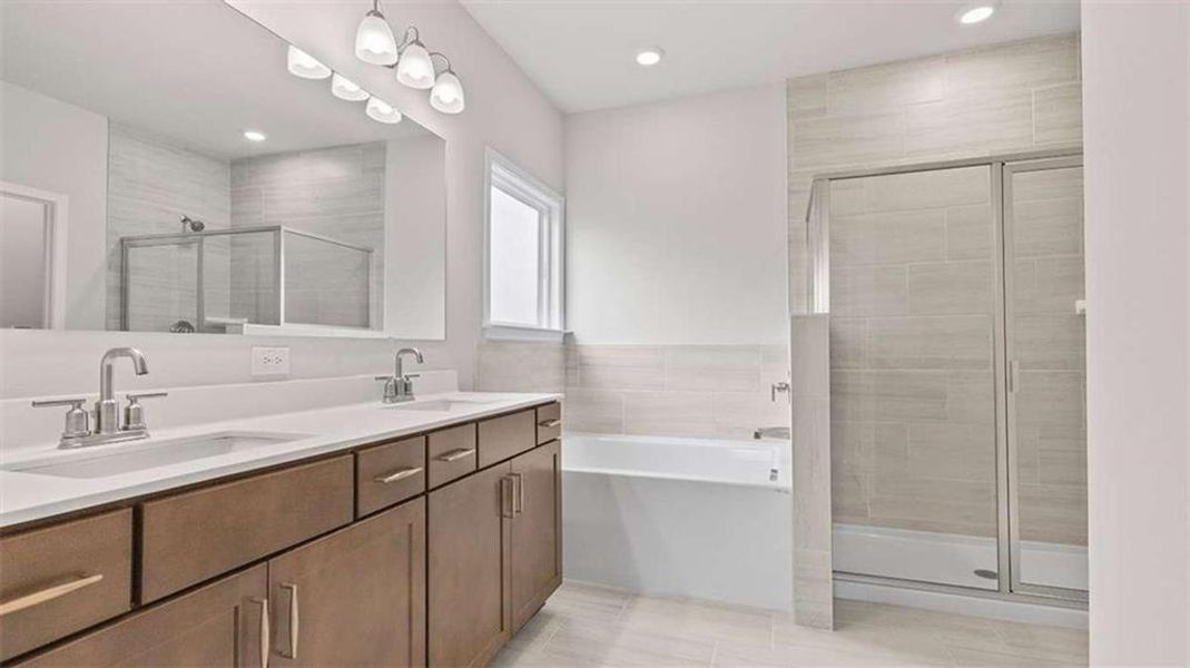 Furnished interior view inside a new home in Kingston Ranch at Lake Oconee, Buckhead (Image 7).