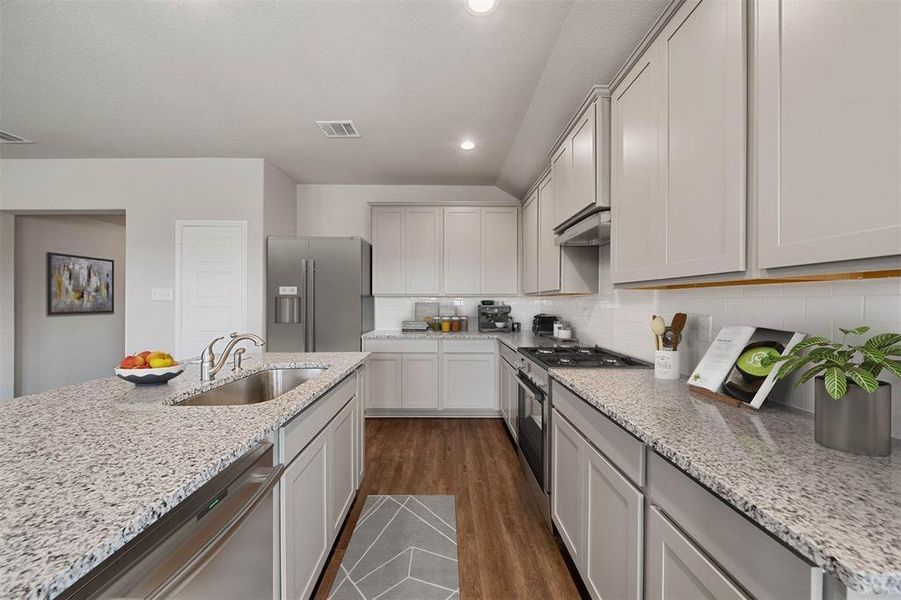 Furnished interior view inside a new home in Rollingbrook Estates, Baytown (Image 12).