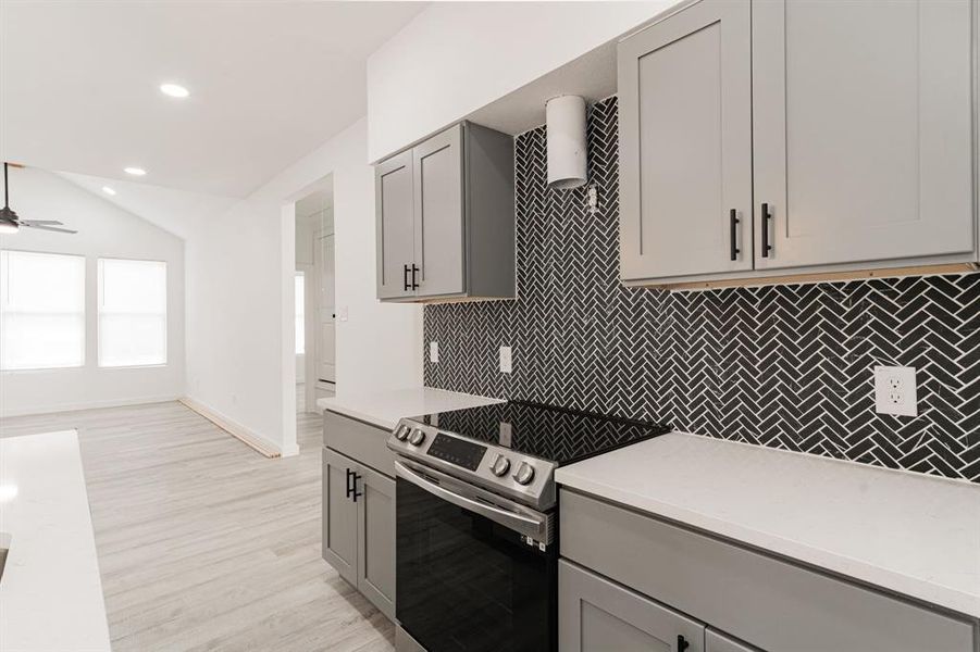 Furnished interior view inside a new home in , Dallas (Image 15).