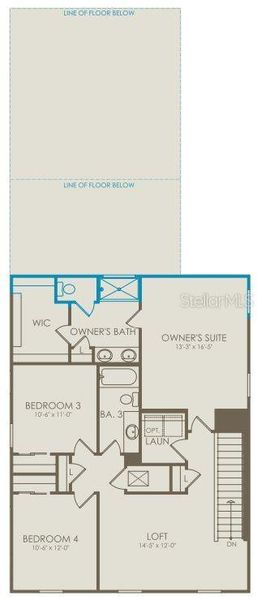 Floor Plan - Floor Two