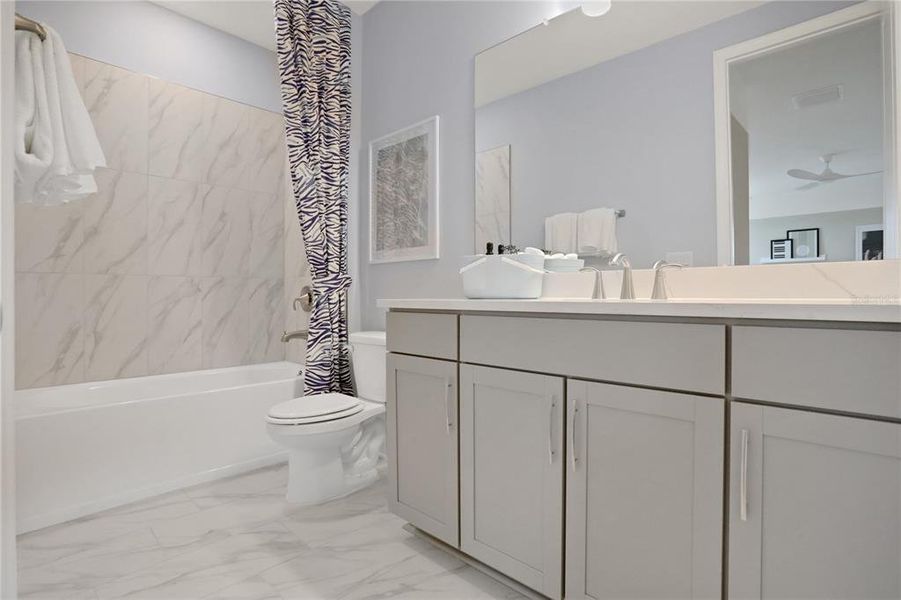 Furnished interior view inside a new home in Angeline, Land O' Lakes (Image 38).