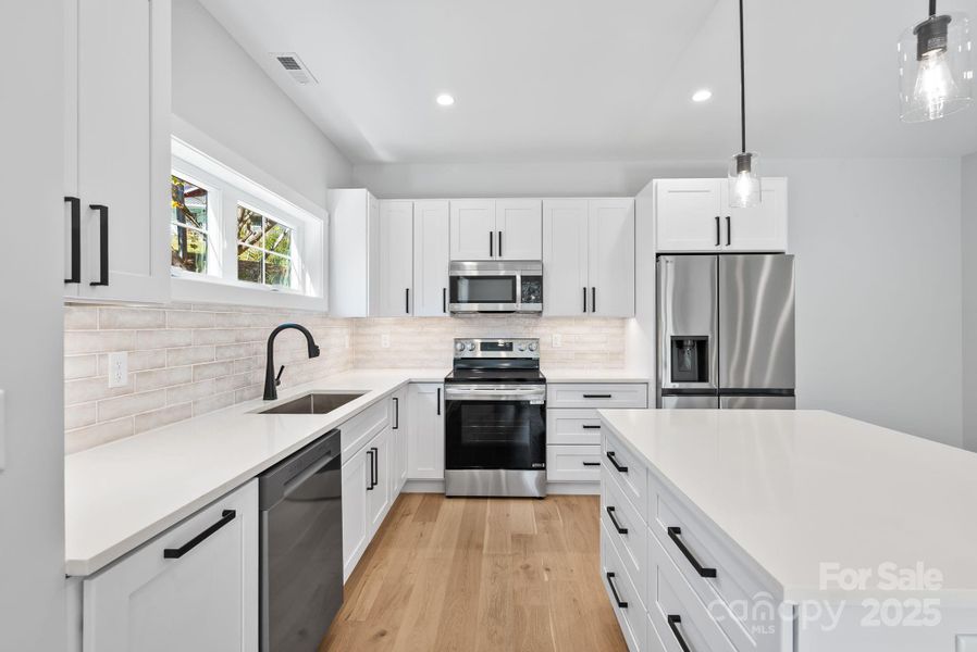 Furnished interior view inside a new home in , Weaverville (Image 14).