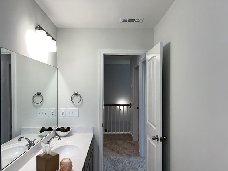 Furnished interior view inside a new home in Wheatfield, Shelbyville (Image 8).
