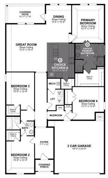 Beazer Homes Chalk Hill Teton Floorplan. Beazer Homes Chalk Hill Teton Floorplan.