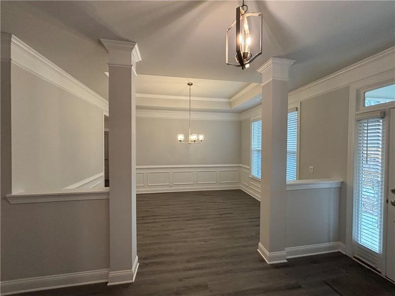 Spacious, unfurnished interior of a new home in Tuscany Hills, Douglasville (Image 17). Spacious, unfurnished interior of a new home in Tuscany Hills, Douglasville (Image 17).