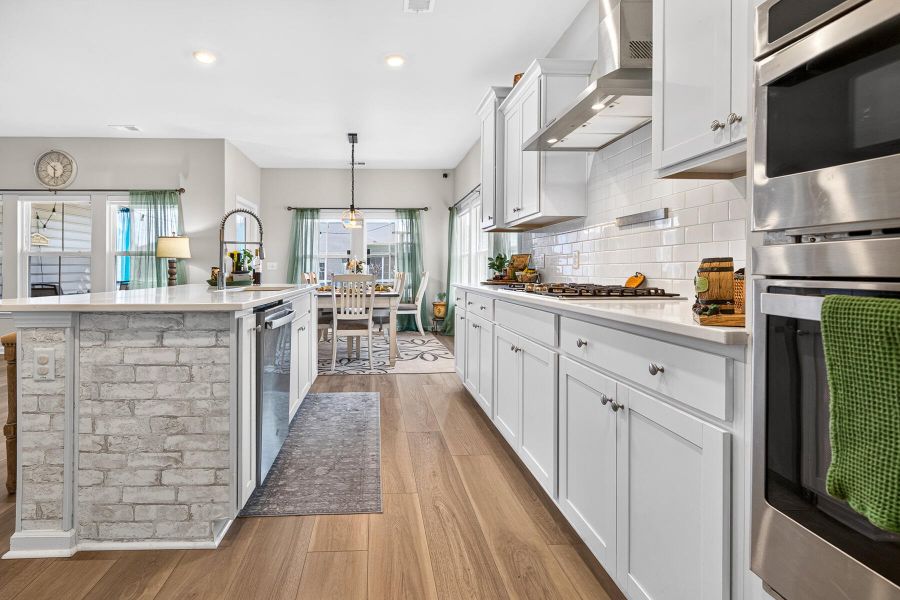 Furnished interior view inside a new home in Horizons at Summers Corner | 55+, Summerville (Image 33).