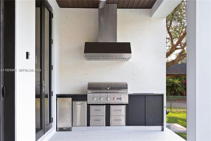 Exterior details and patio area of a home in , Davie (Image 3). Exterior details and patio area of a home in , Davie (Image 3).