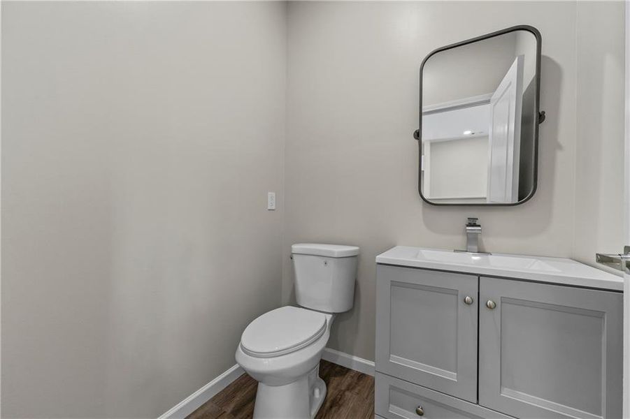 Furnished interior view inside a new home in , Flowery Branch (Image 12).