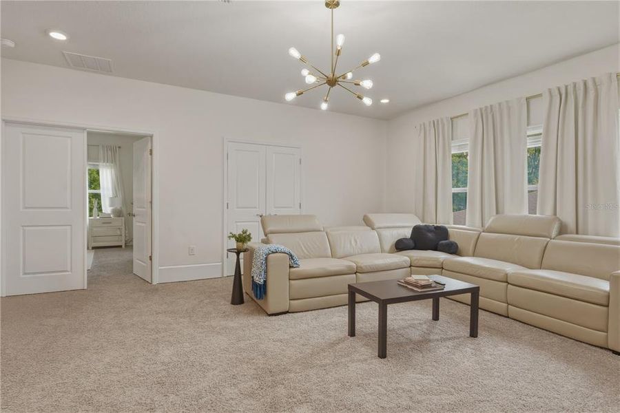 Furnished interior view inside a new home in Briarwood, Alachua (Image 24).