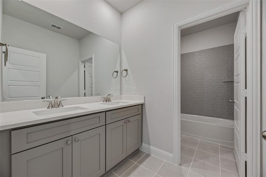 Furnished interior view inside a new home in Arbors at Legacy Hills, Celina (Image 12).