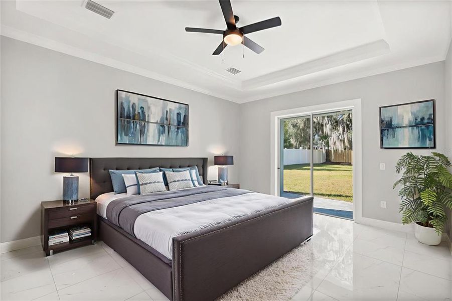 Furnished interior view inside a new home in , Leesburg (Image 5).