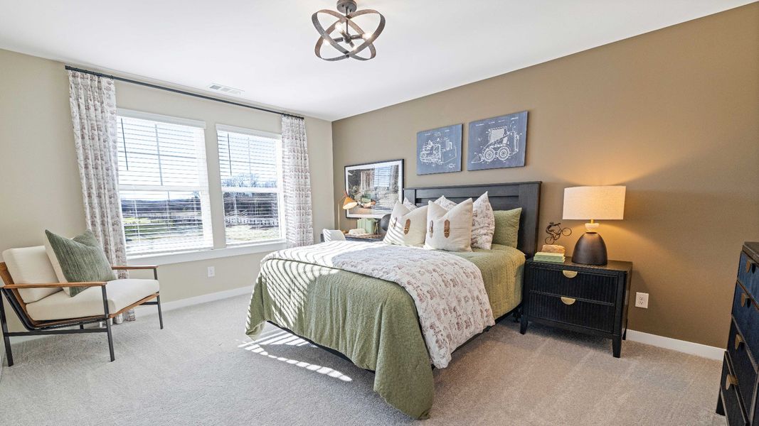 Representative furnished interior of a home built from the Wynwood by DRB Homes in McClure Farms, Columbia (Image 16).
