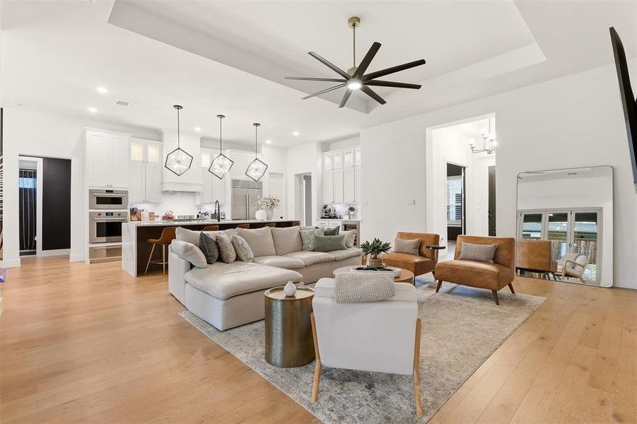 Furnished interior view inside a new home in , Celina (Image 9).