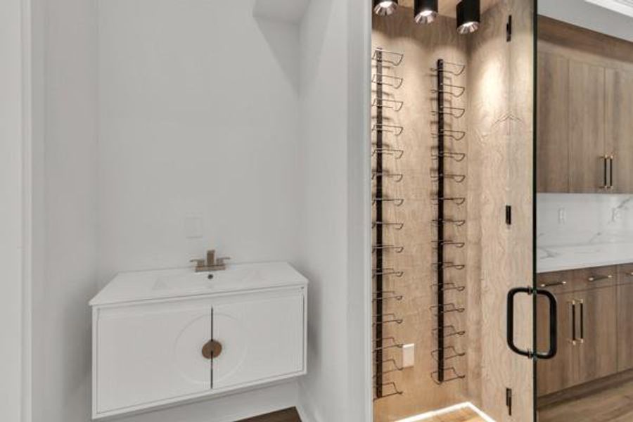 Furnished interior view inside a new home in , Atlanta (Image 22).