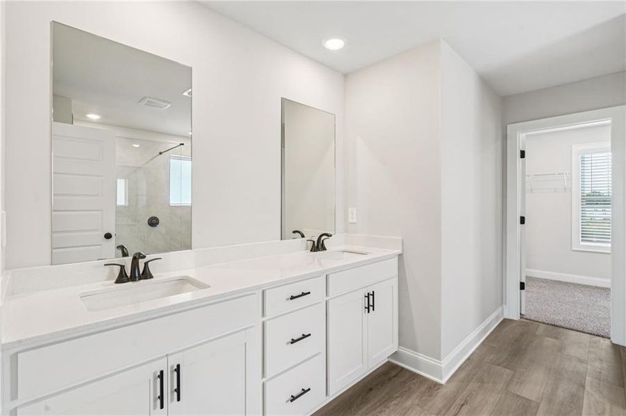 Furnished interior view inside a new home in Martin Springs - Estate Series, Lawrenceville (Image 9).