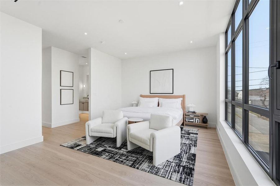 Furnished interior view inside a new home in , Dallas (Image 32). Furnished interior view inside a new home in , Dallas (Image 32).