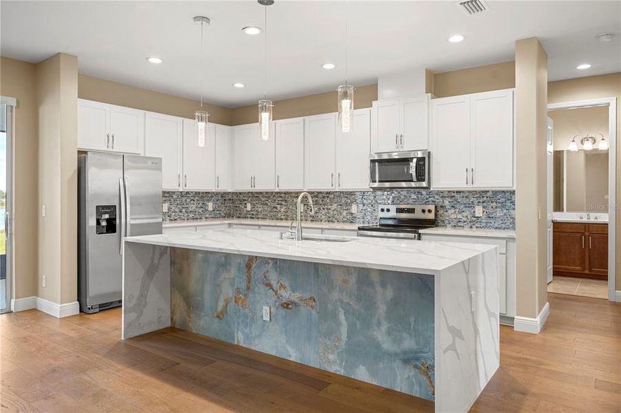 Furnished interior view inside a new home in , Groveland (Image 17).