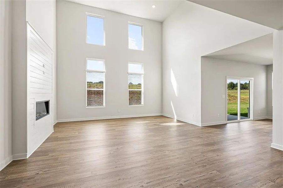 Spacious, unfurnished interior of a new home in Windsong Estates, McDonough (Image 17). Spacious, unfurnished interior of a new home in Windsong Estates, McDonough (Image 17).