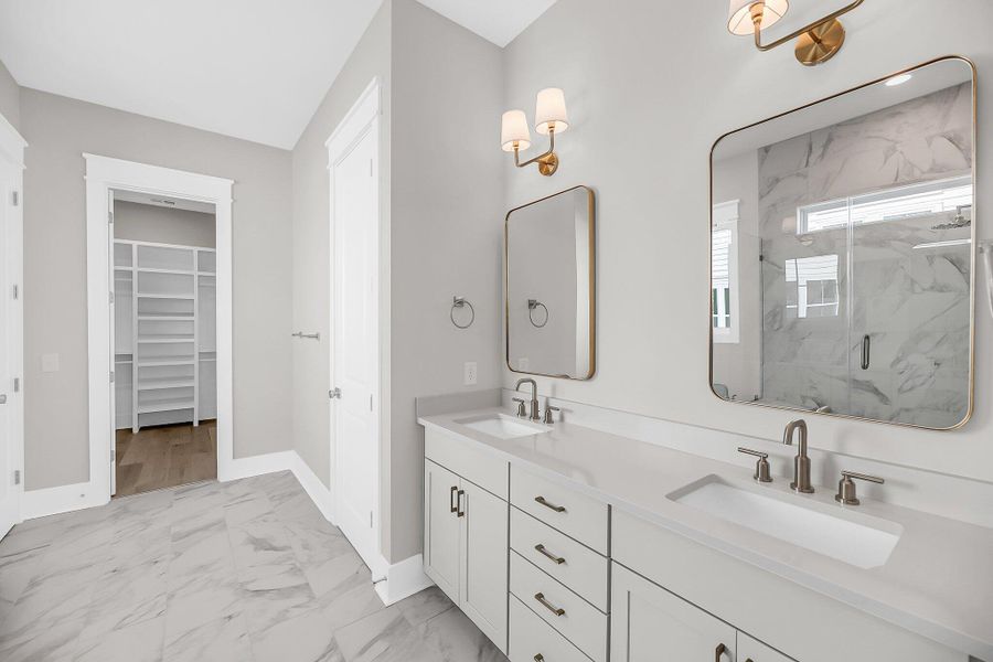 Furnished interior view inside a new home in , Awendaw (Image 8).