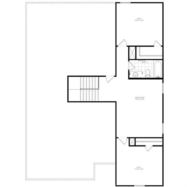 W/S #70722 / BG #3: 2nd Floor