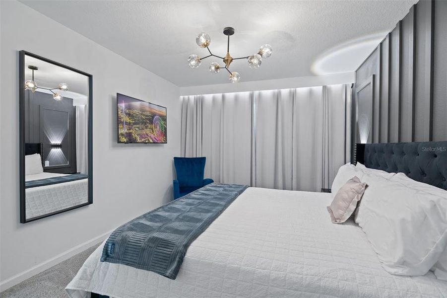 Furnished interior view inside a new home in , Kissimmee (Image 11). Furnished interior view inside a new home in , Kissimmee (Image 11).