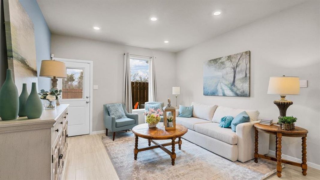 Furnished interior view inside a new home in Orchard Village, Fort Worth (Image 17).