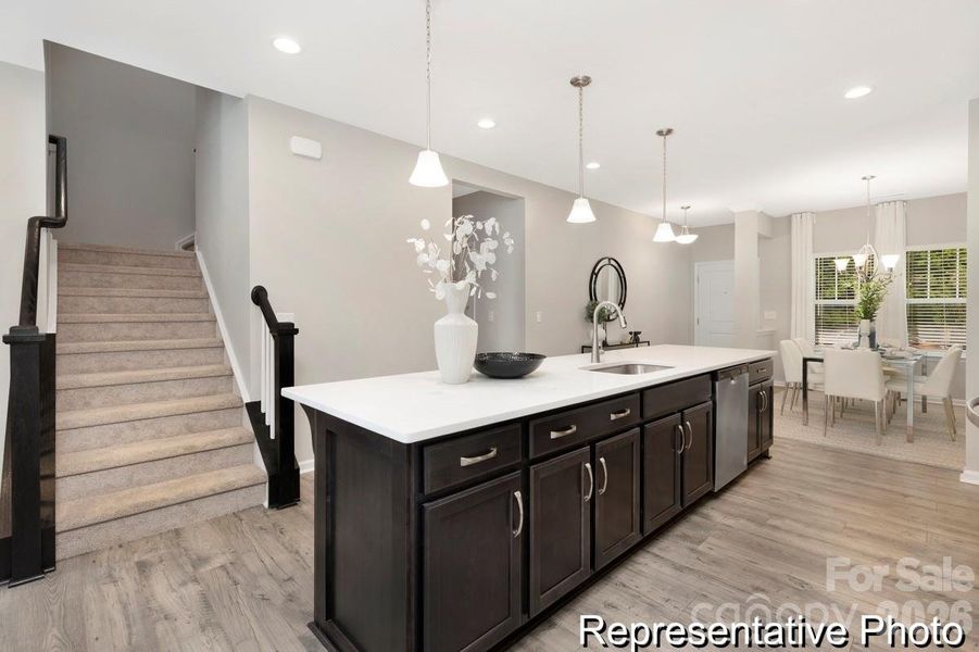 Furnished interior view inside a new home in Beaver Creek, Statesville (Image 5).