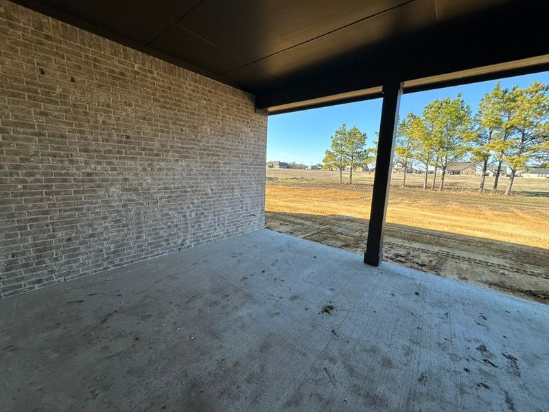 Exterior details and patio area of a home in Fannin Ranch, Anna (Image 3).