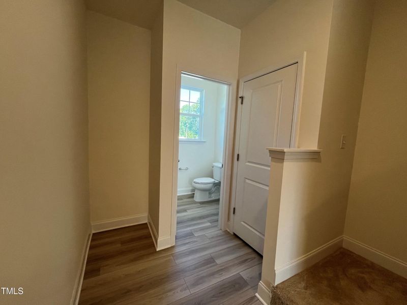 Area for mudroom off garage