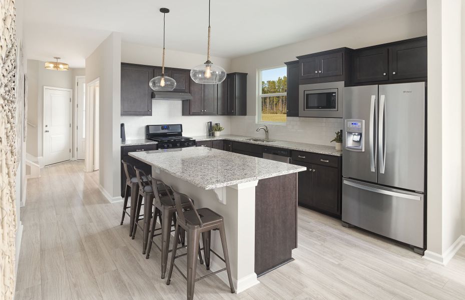 Furnished interior view inside a new home in Del Webb Charleston at Nexton, Summerville (Image 11).