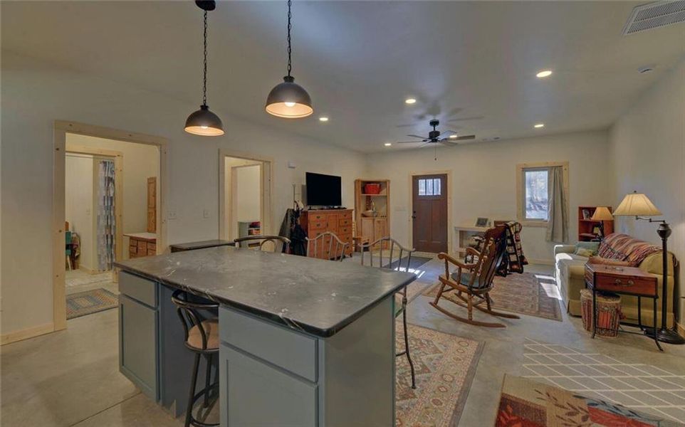 Furnished interior view inside a new home in , Dahlonega (Image 15).