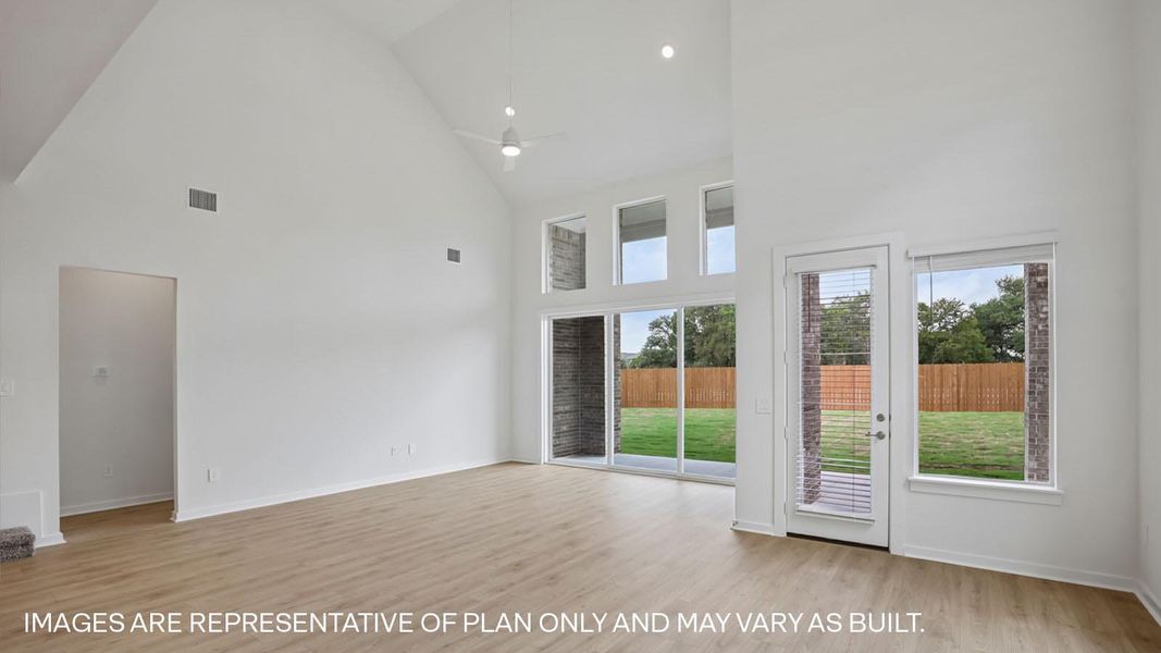 Spacious, unfurnished interior of a new home in The Enclave at Bar W Ranch, Leander (Image 22). Spacious, unfurnished interior of a new home in The Enclave at Bar W Ranch, Leander (Image 22).