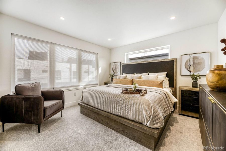 Furnished interior view inside a new home in , Denver (Image 8).