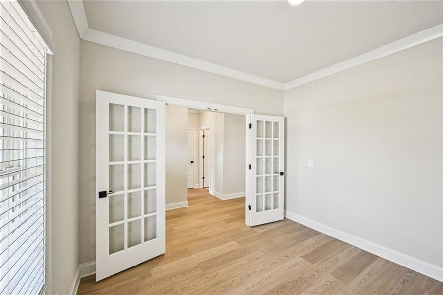 Spacious, unfurnished interior of a new home in Vines at Mill Creek - Legacy Series, Braselton (Image 21).