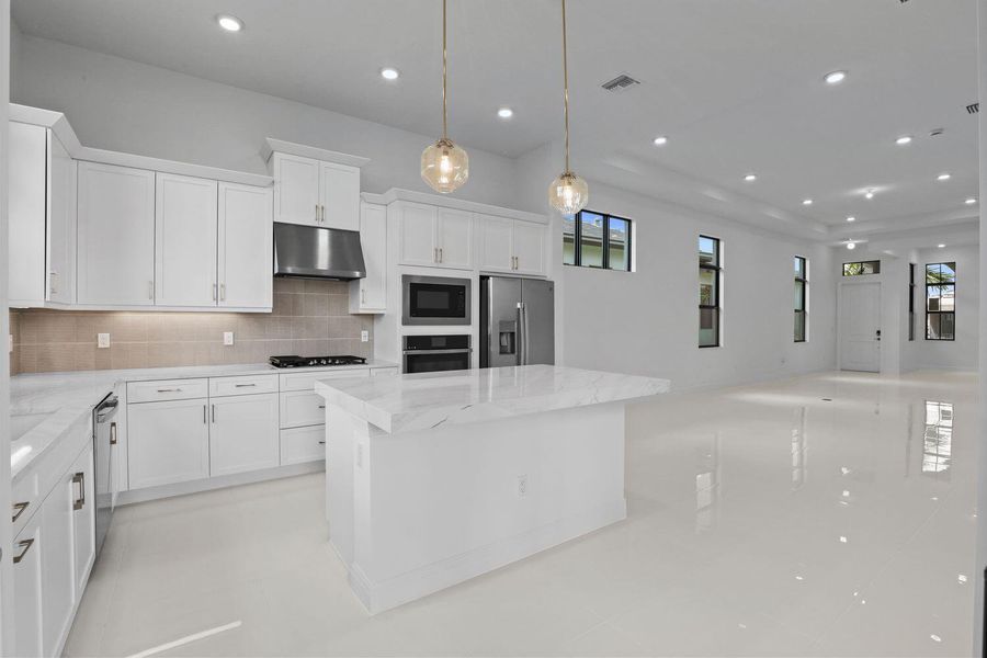 Furnished interior view inside a new home in Cresswind Palm Beach at Westlake, Westlake (Image 4).
