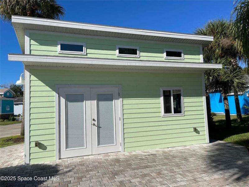 Exterior details and patio area of a home in , Titusville (Image 1). Exterior details and patio area of a home in , Titusville (Image 1).