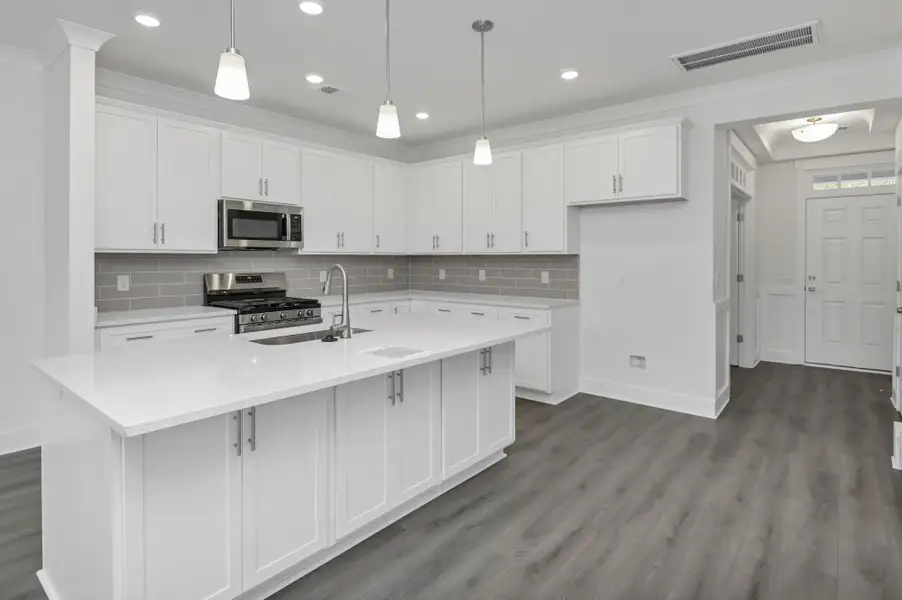 Furnished interior view inside a new home in Lake Carolina Townhomes, Columbia (Image 7).
