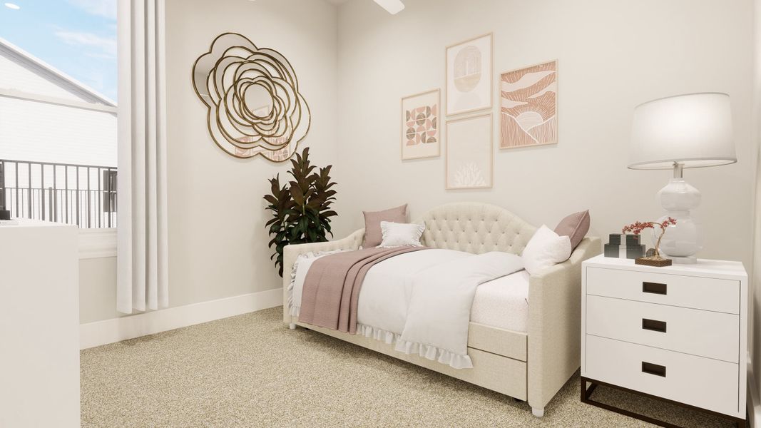 Guest Bedroom 2 - Virtual Representation Shown